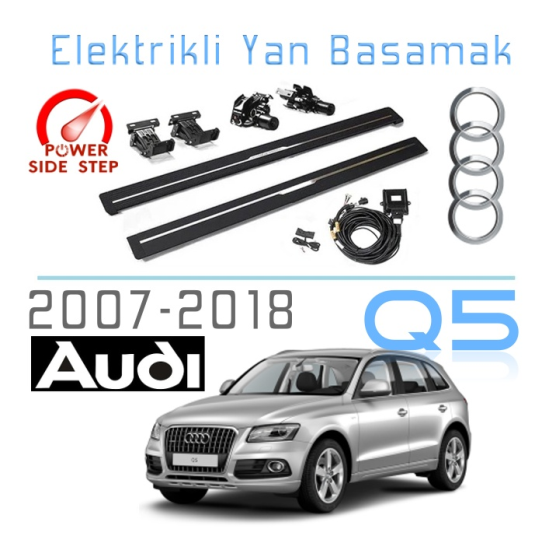 Audi Oto Elektrikli Yan Basamak Q5 2007-2018
