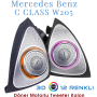 Mercedes W205 C Sınıf 12 Renk 3D Atmosfer Ambians Led Işıklı Tweeter