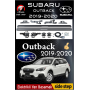 Subaru Outback Elektrikli Yan Basamak 2019-2020-ototuningshopcom