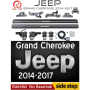 Jeep Grand Cherokee Elektrikli Yan Basamak 2014-2017