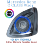 Mercedes Benz W204 C Sınıf 64 Renk 4D Ambians Led Tweeter Hoparlör