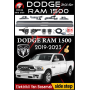 Dodge RAM Elektrikli Yan Basamak 1500 2019-2023