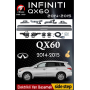 Infiniti QX60 Elektrikli Yan Basamak 2014-2015