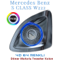 Mercedes W222 S 64 Renk 4D Ambians Led Tweeter Hoparlör S400 S450 S550 S63 2014-2021