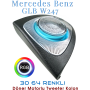 Mercedes W247 GLB Sınıf 64 Renk 3D Ambians Işıklı Motorlu Led Tweeter Hoparlör